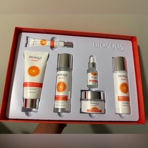 Aqua Vitamin C Skincare Collection - White and Orange